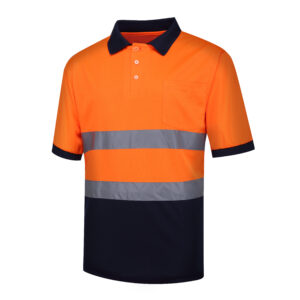 grc t203 | high visibility safety polo shirt