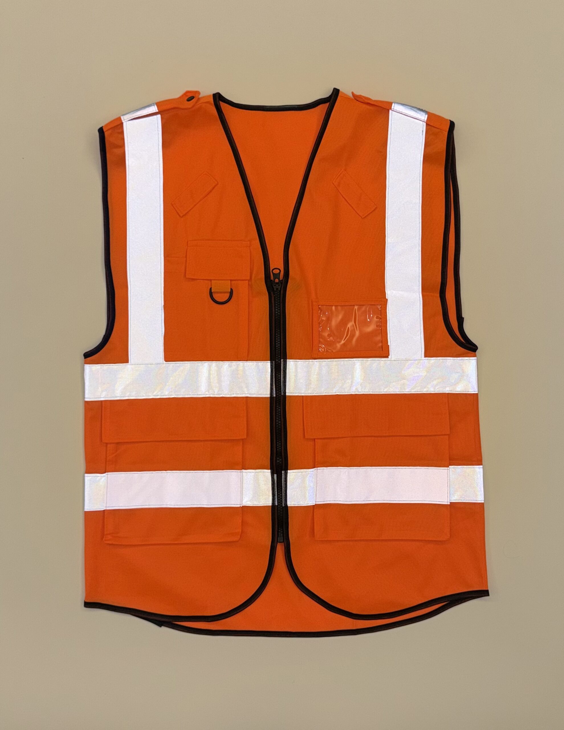 hi vis executive safety vest with multi pockets for supervisors | grc v18 hi vis executive safety vest with multi pockets for supervisors | grc v18