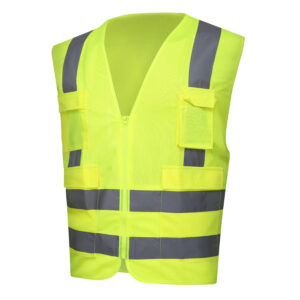grc v16 | high visibility safety vest (4 pockets)