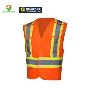 5 point breakaway reflective safety vest manufacturer | hi vis workwear grc v64