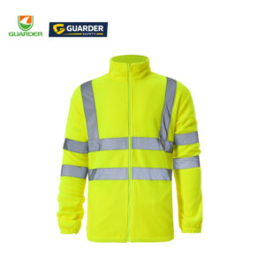 reflective safety fleece sweatshirt supplier | hi vis workwear wholesale grc f503