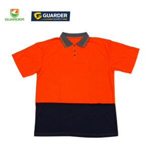 high visibility two tone polo shirt for workwear | grc t210