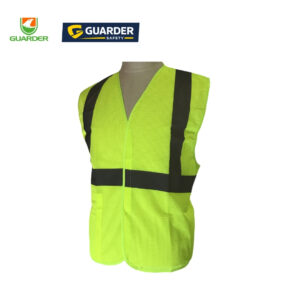 ansi class 2 hi vis mesh safety vest with velcro closure | grc v31