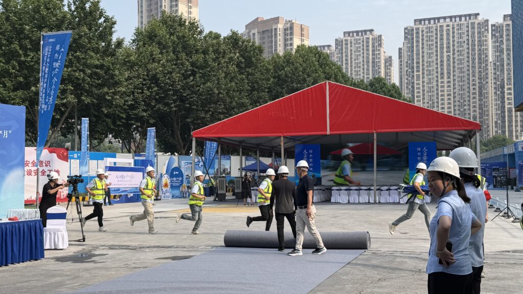 Safety Production Month 2026: Emergency Rescue Drill Highlights Construction Safety in Hefei emergency rescue drill during safety production month 2026